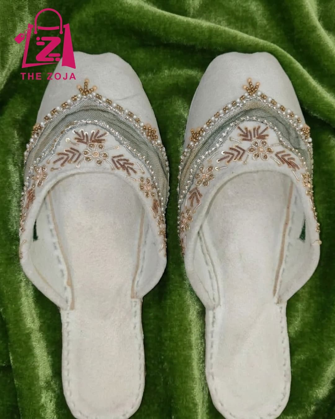 Aab-e-Noor Backless Jutti