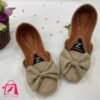 Light Brown Bow Loafers